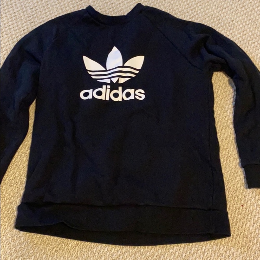 Black adidas sweatshirt